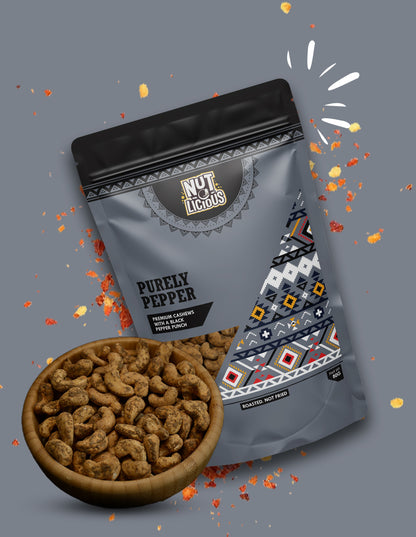 Purely Pepper Roasted Nuts